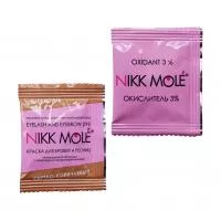 СВЕТЛО-КОРИЧНЕВАЯ Краска в саше (5мл) + окислитель в саше (5мл)