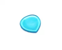 Спонж для макияжа TNL силиконовый каплевидный голубой