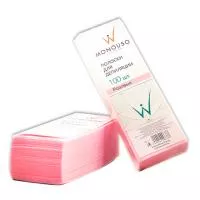 Полоска для депиляции 7*20 Italwax №100шт розовая