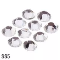 Термостразы универсальные кристальные Swarovski в баночке, Чехия (03 SS5 (1,7-1,8 мм) 280-300 шт.) Irisk